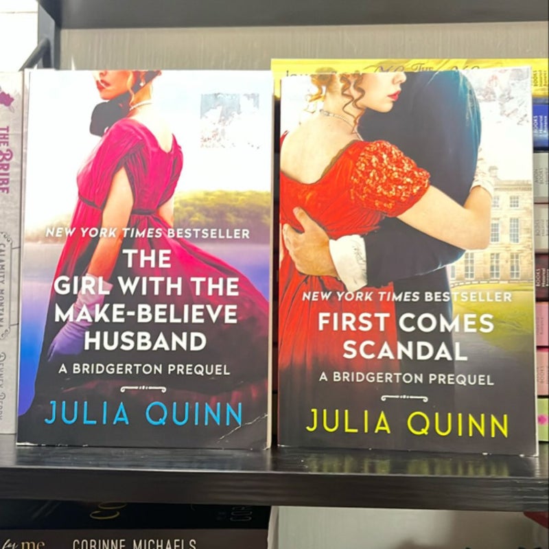 The Girl with the Make-Believe Husband and First Comes Scandal