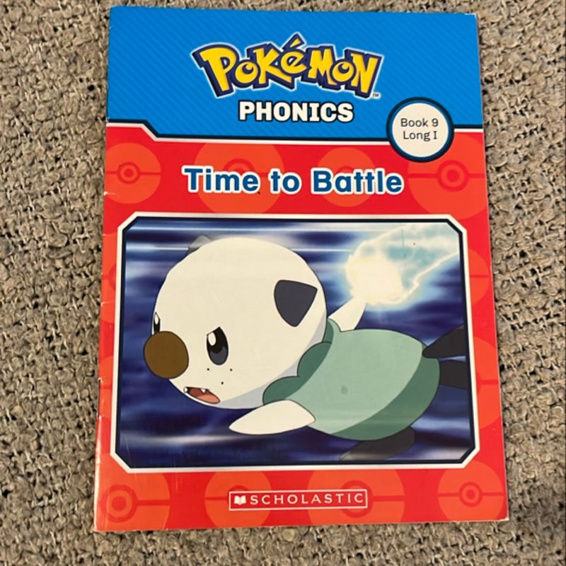 Pokemon Phonics Time to Battle *2018 1st edition