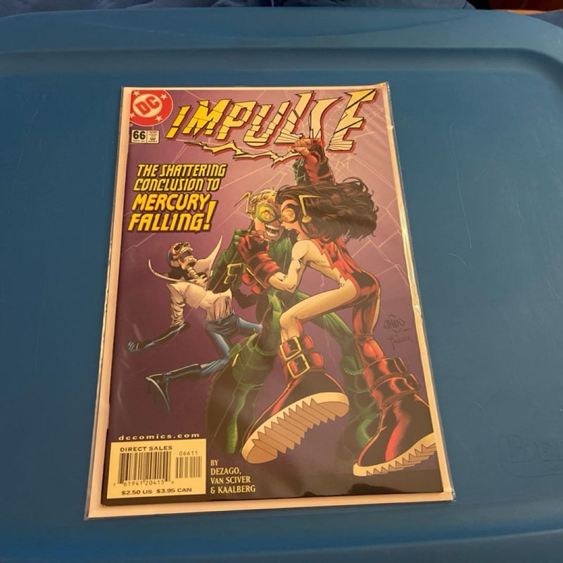 Impulse: “Mercury Falling” #62-66 (2000DC) 