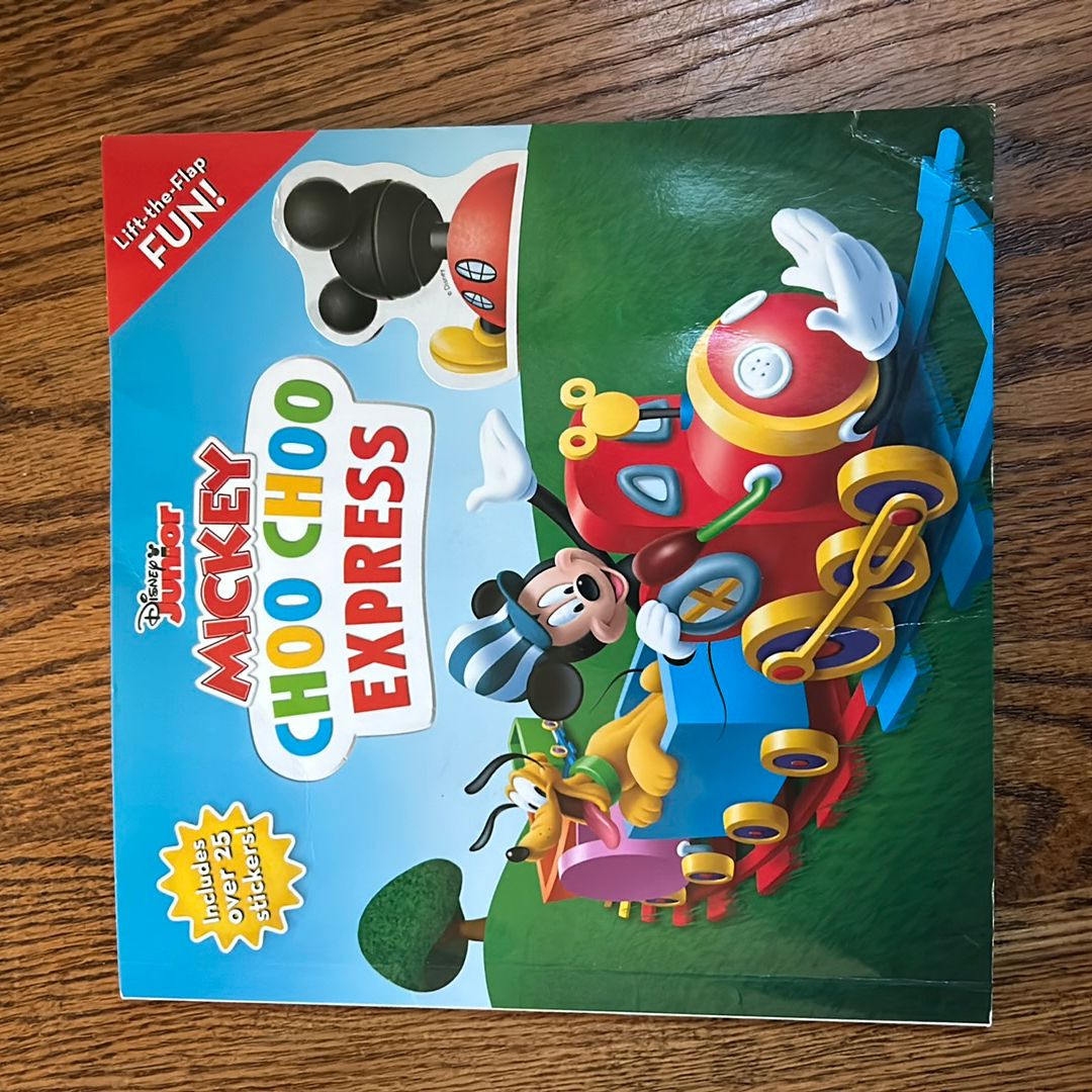 Disney Mickey Mouse Clubhouse: Choo Choo Express Lift-The-Flap