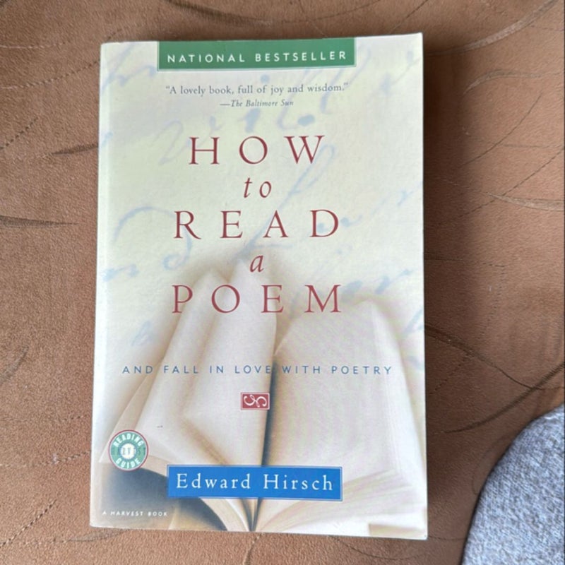 How to Read a Poem