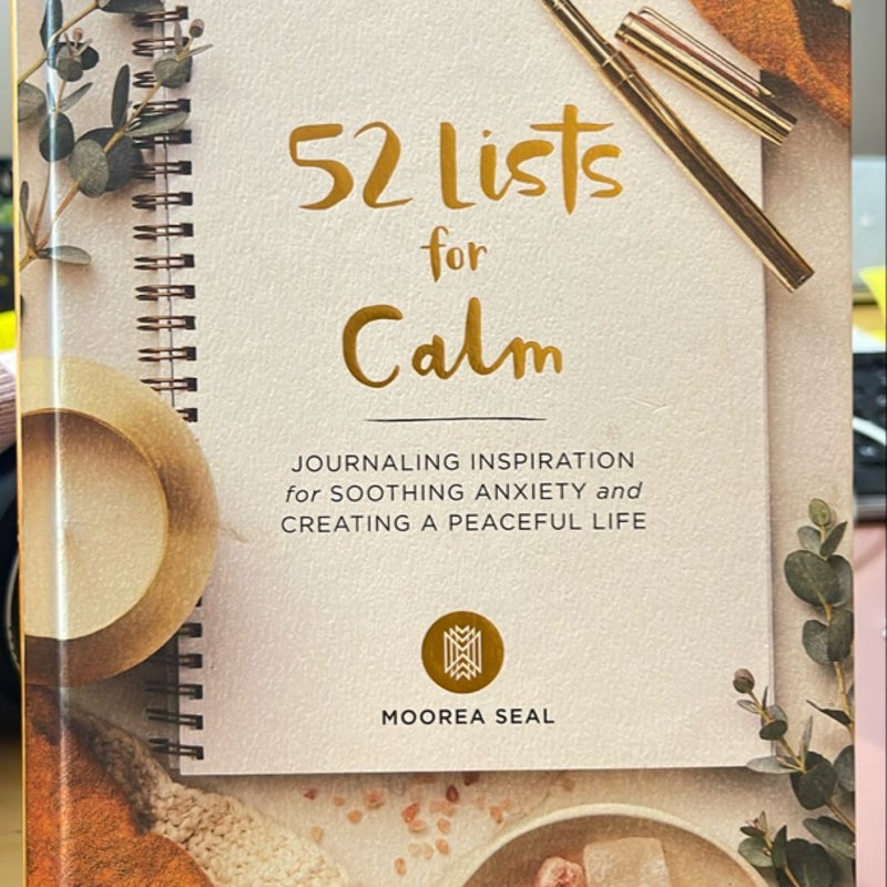 52 Lists for Calm