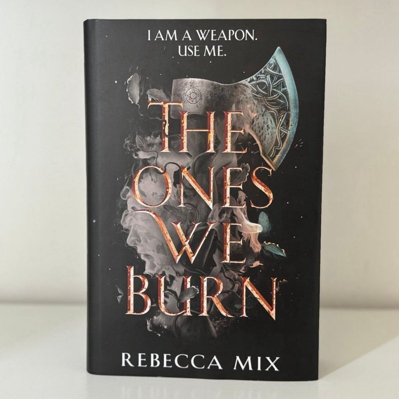 The Ones We Burn - Signed Fairyloot Exclusive