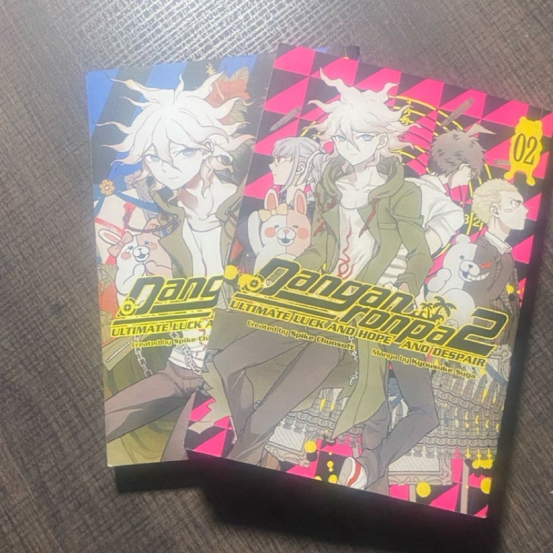 Danganronpa 2 Ultimate Luck and Hope and Despair Vol 1 & 2