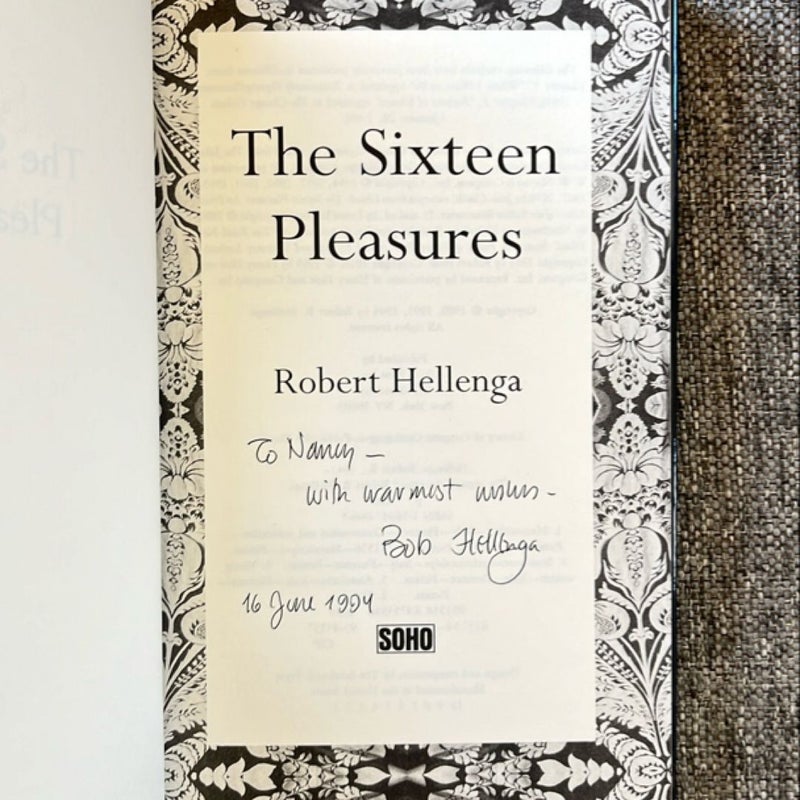 The Sixteen Pleasures