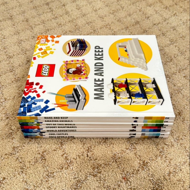 Lego Books (Set of 8)