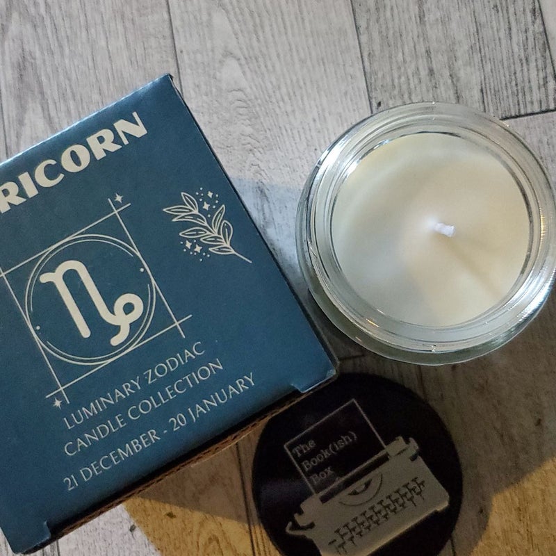Bookish Box Lux Inspired Daemon Capricorn Candle