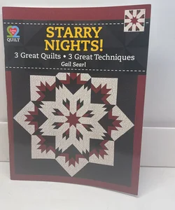 Starry Nights 3 Quilts, 13 Techniques