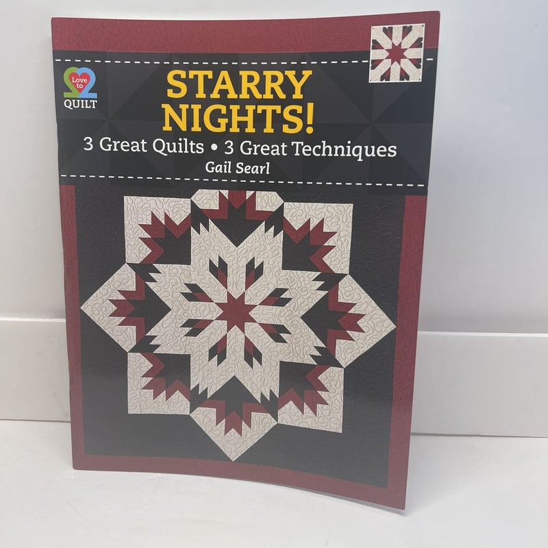 Starry Nights 3 Quilts, 3 Techniques