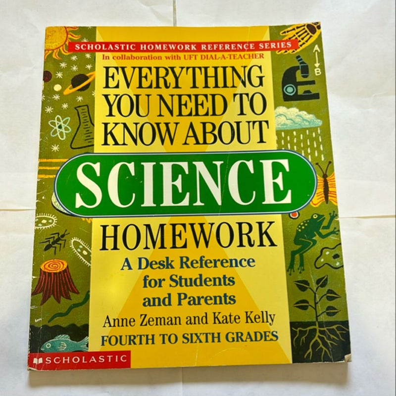 Everything You Need to Know about Science Homework