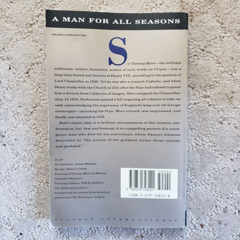 A Man for All Seasons (1st Vintage Books Edition, 1990) 
