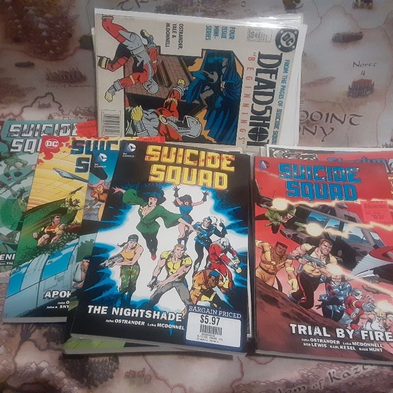 Complete Ostrander Suicide Squad DC COMICS lot 