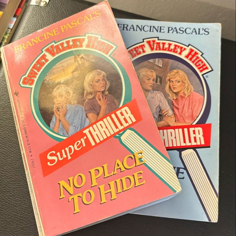 Sweet Valley High Super Thriller Bundle 