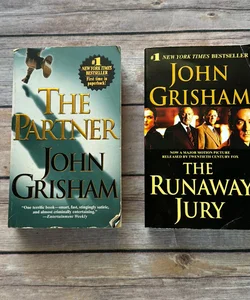 The Partner/The Runaway Jury John Grisham 2 book bundle