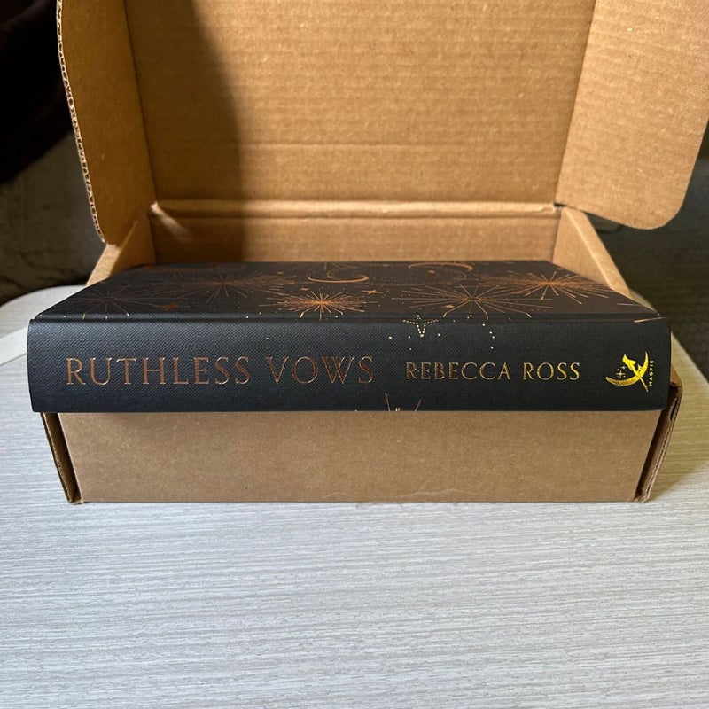 Ruthless Vows Fairyloot Signed NEW HC
