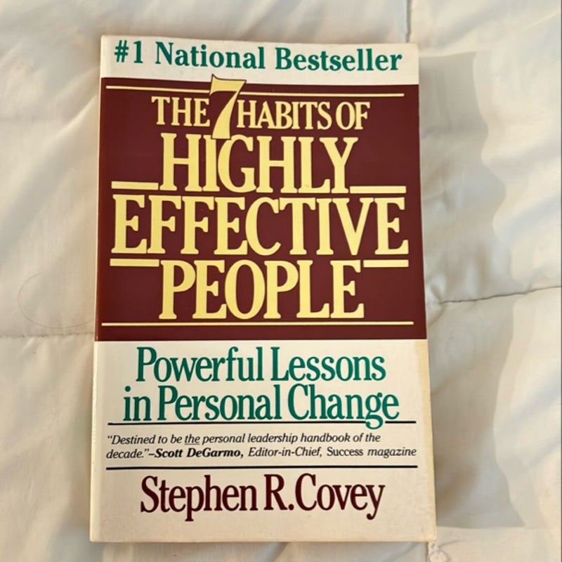 The Seven Habits of Highly Effective People