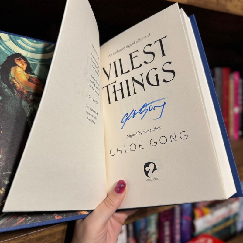 Vilest Things (SIGNED)