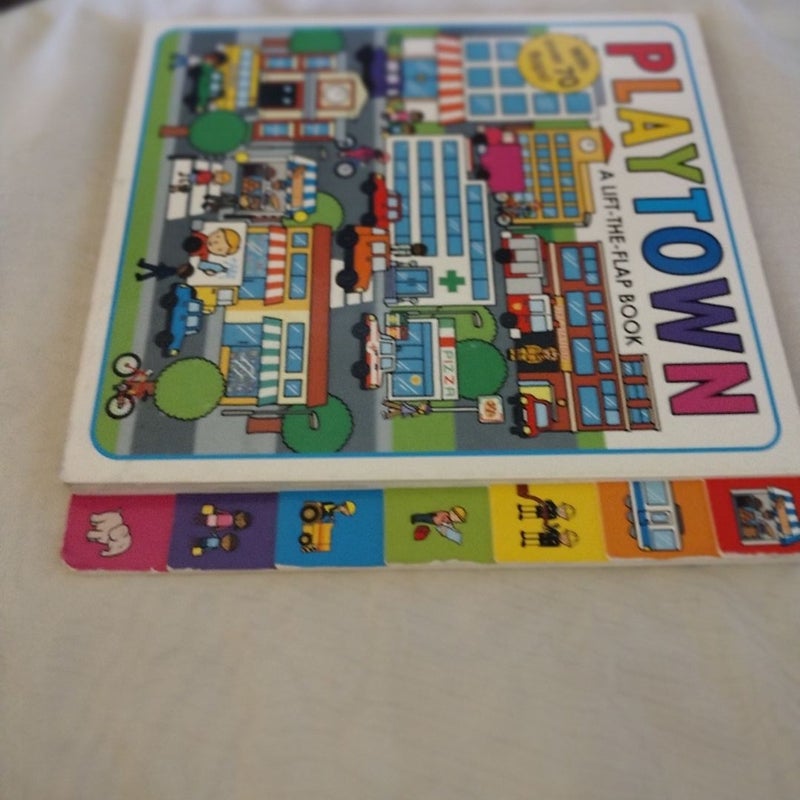 Playtown A Lift of Flap Book with Over 70 Flaps