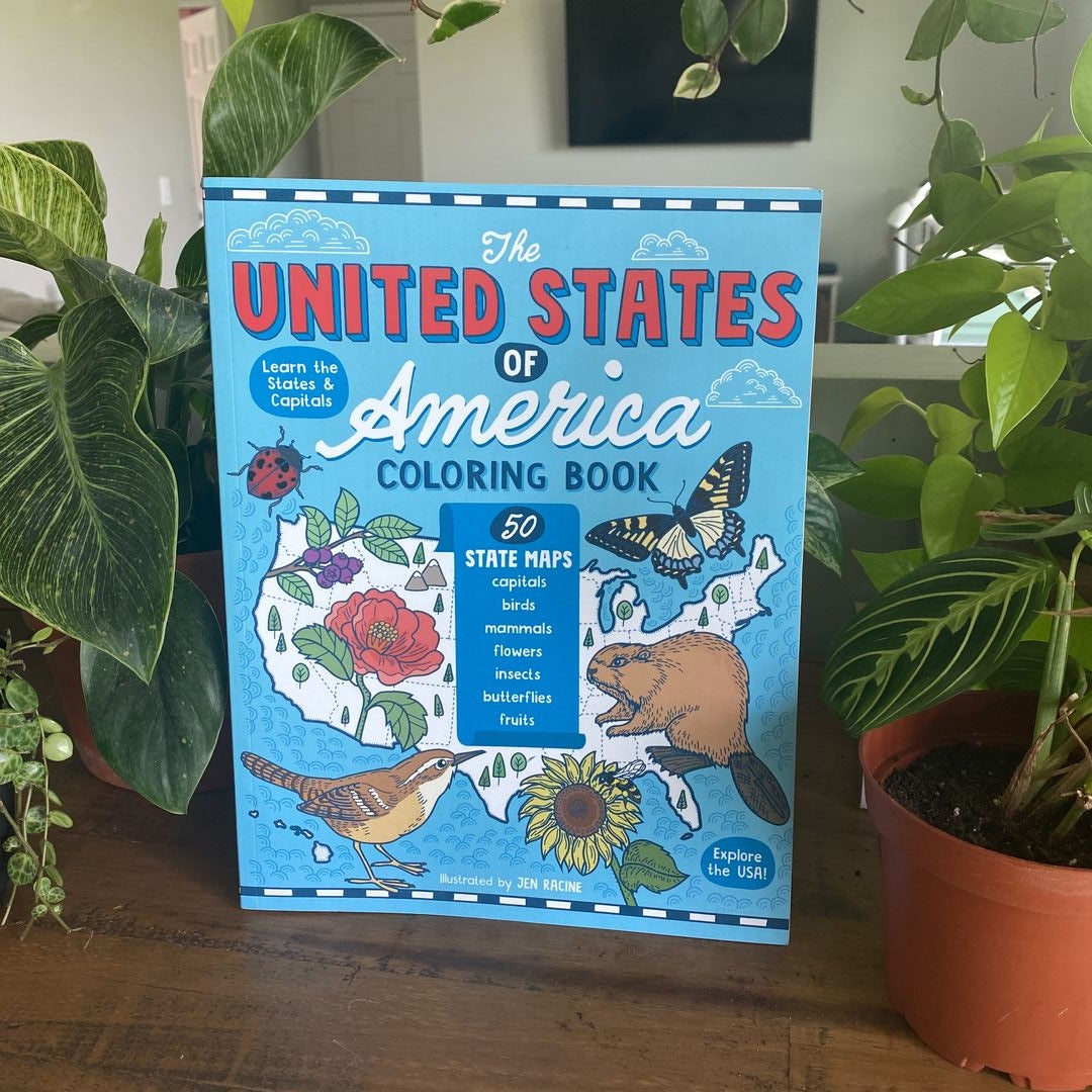 The United States of America Coloring Book
