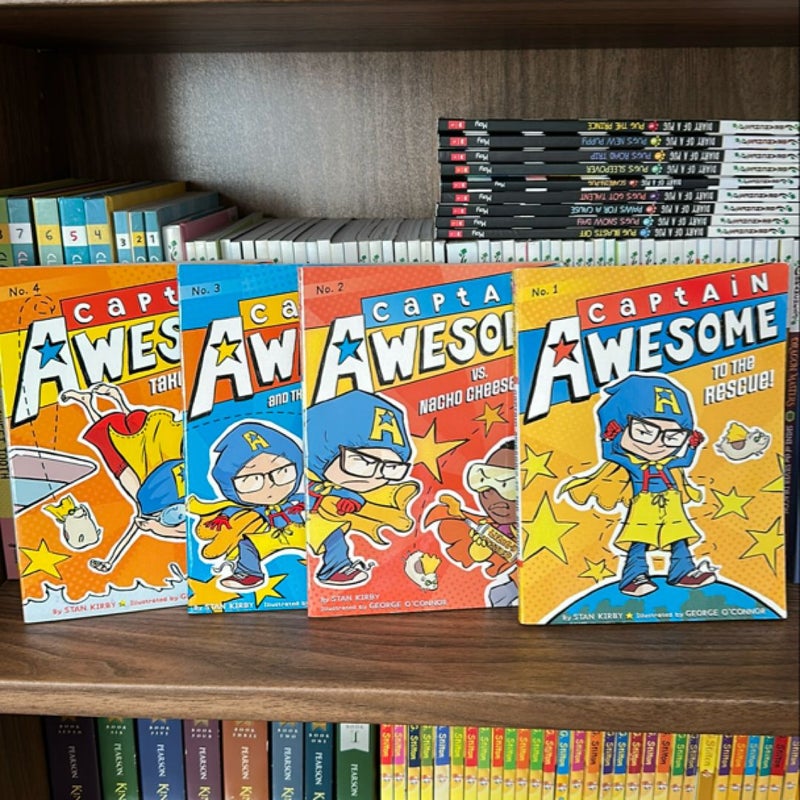 Captain Awesome Series 1-4