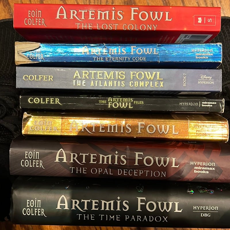 Artemis Fowl-Eoin Colfer Bundle