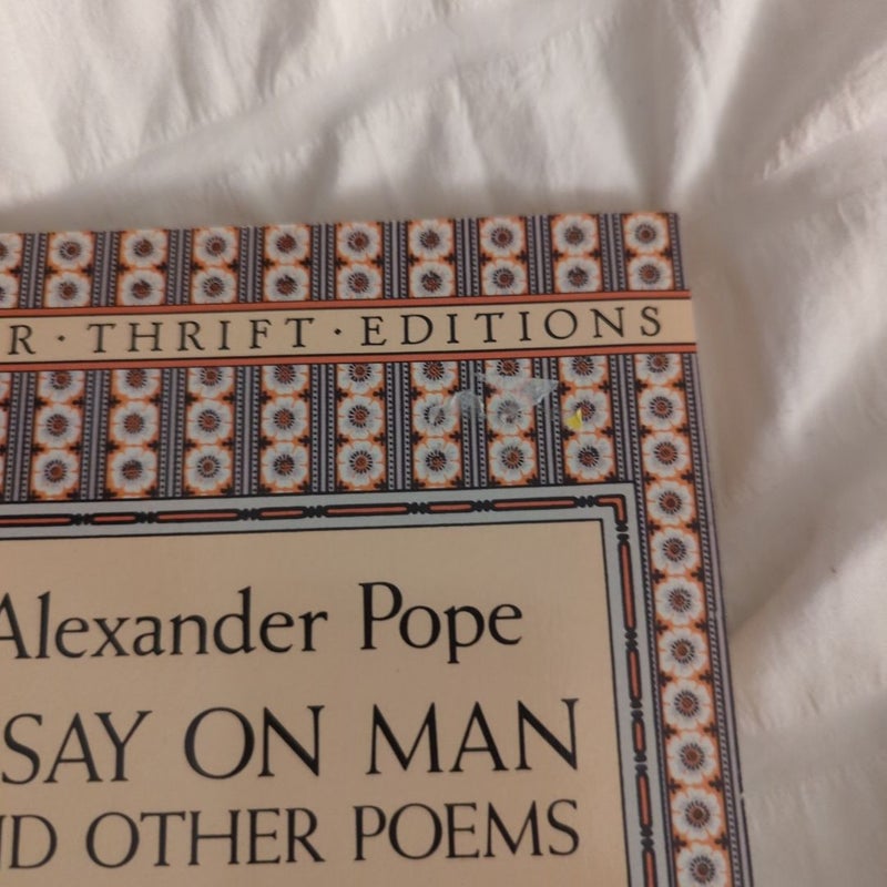 Essay on Man and Other Poems