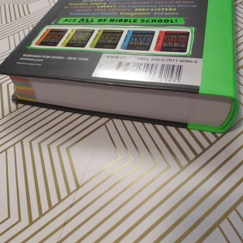 Everything You Need to Ace Science in One Big Fat Notebook