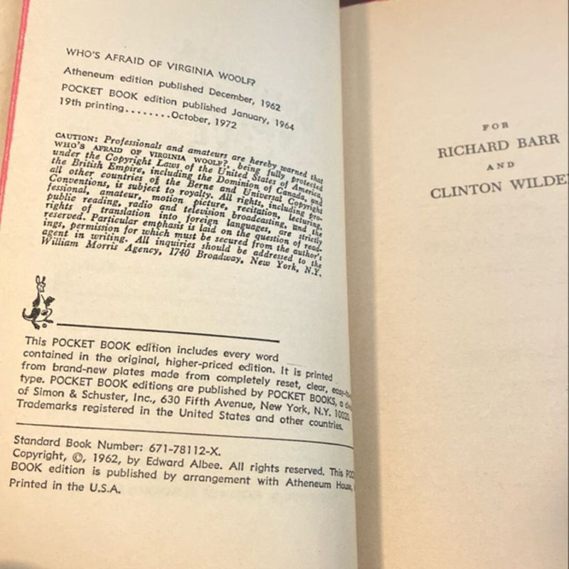 Who’s afraid of Virginia Woolf? 