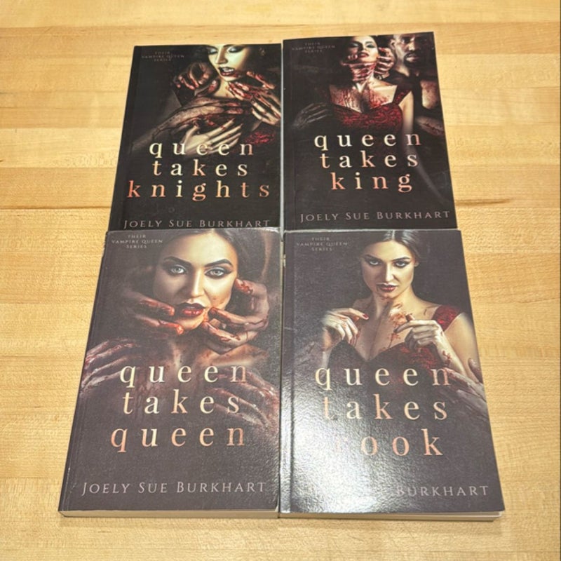 Their Vampire Queen books 1-4 (signed)