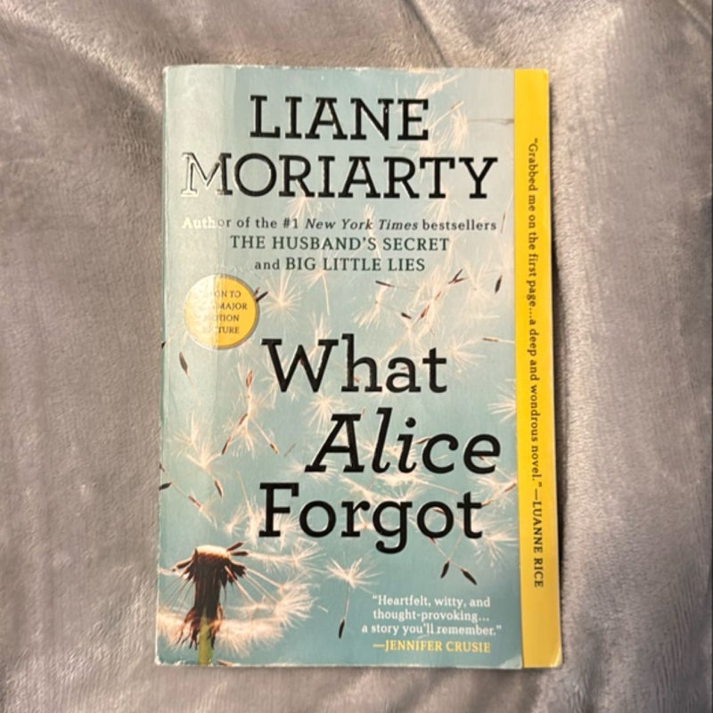 What Alice Forgot