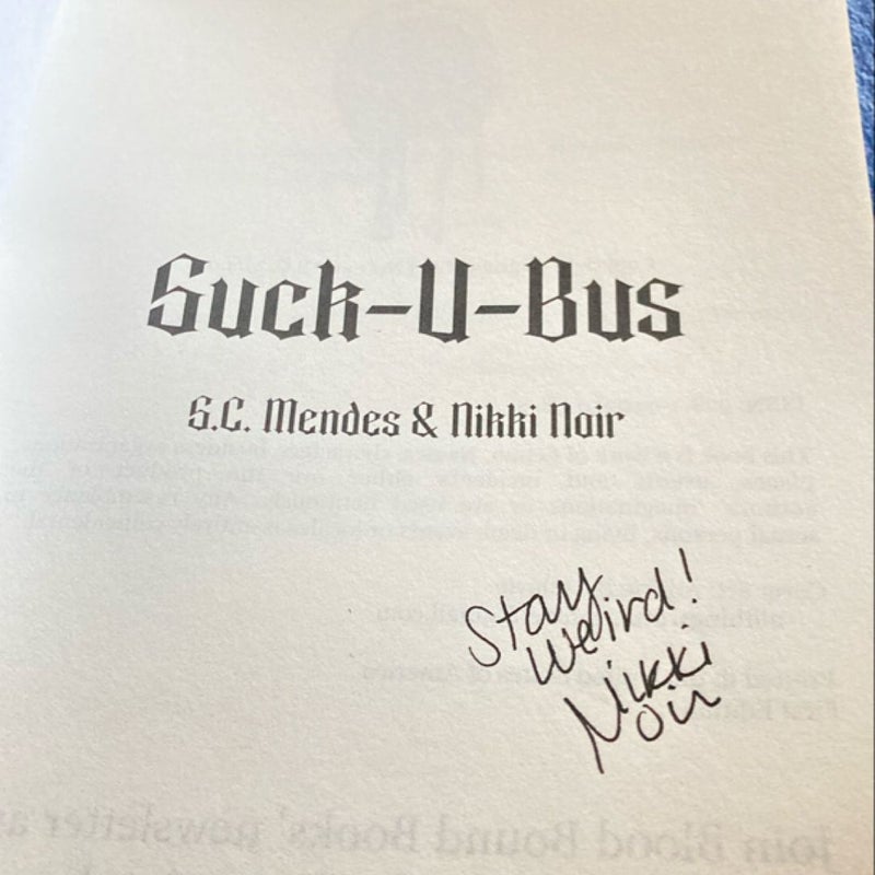 [SIGNED] Suck-U-Bus 