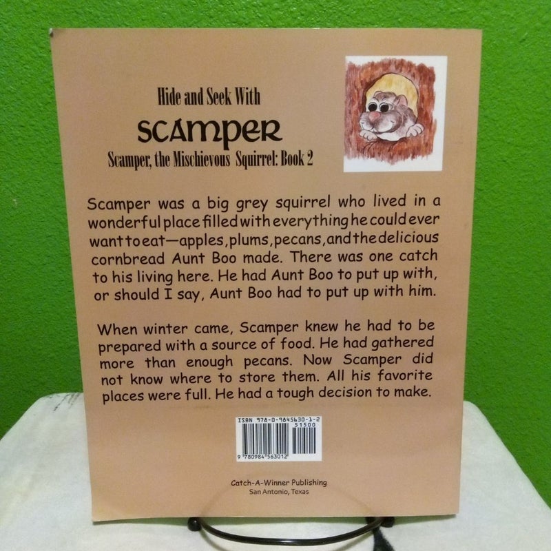 Signed - Hide and Seek with Scamper