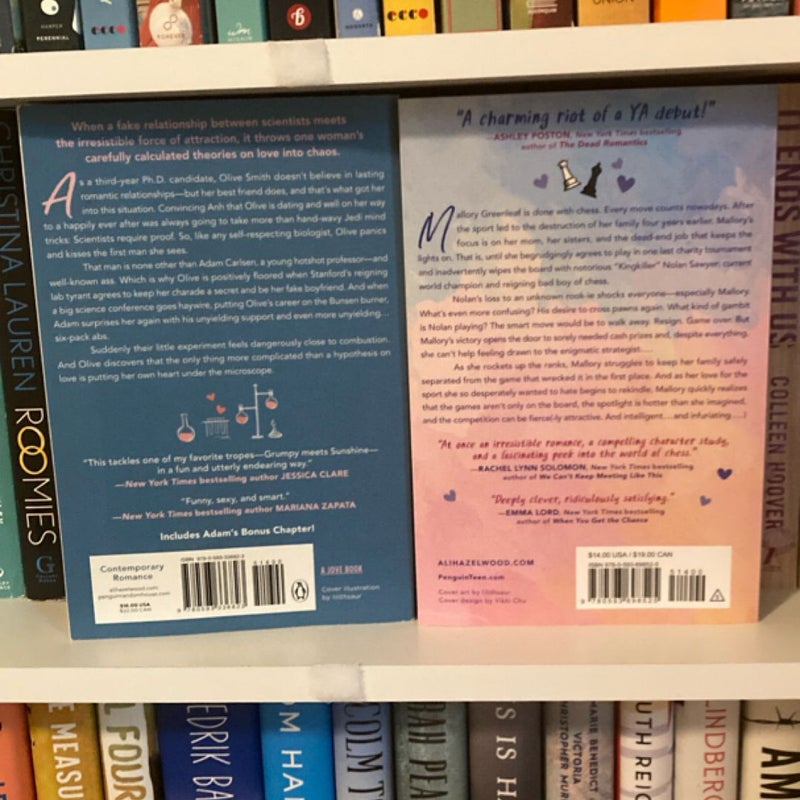 The Love Hypothesis; B&N Check & Mate