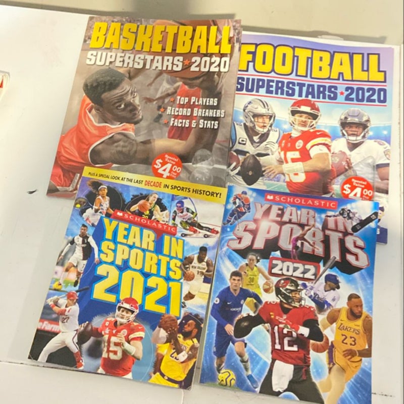 Scholastic Year in Sports 2021 2022 2020 basketball football 