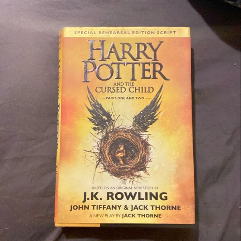 Harry Potter and the Cursed Child Parts One and Two (Special Rehearsal Edition Script)