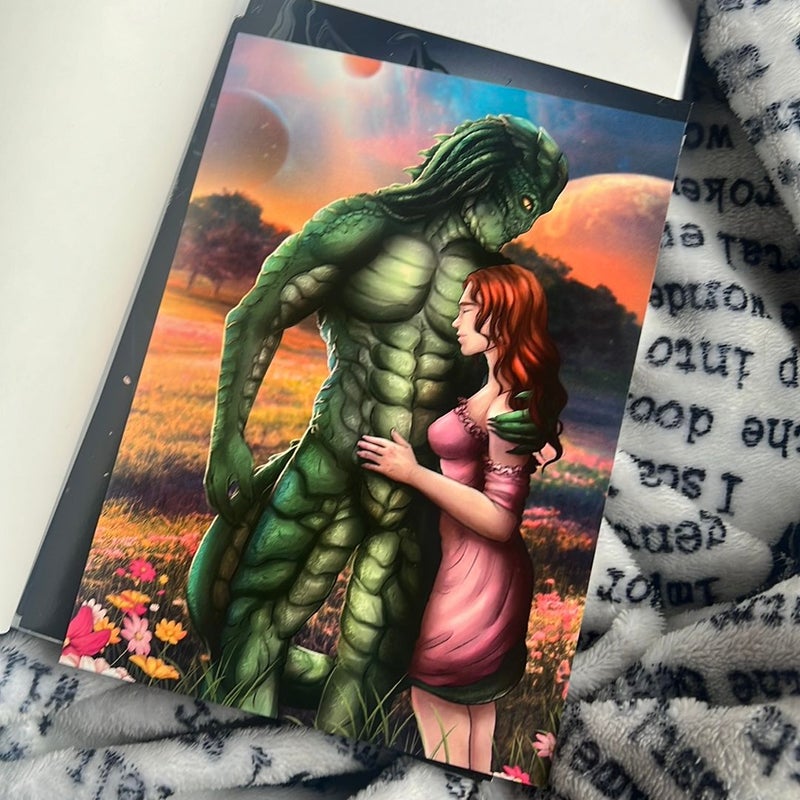 I Married a Lizardman & The Mistwalker SEs *SIGNED* with artwork