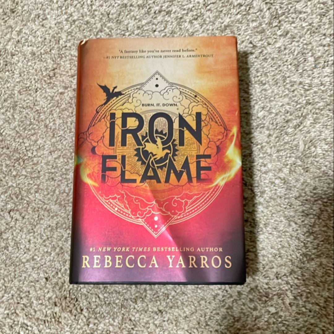 Iron Flame De Rebecca Yarros - Édition Luxe Exclusive Bookish Box - Neuf Sous Blister
