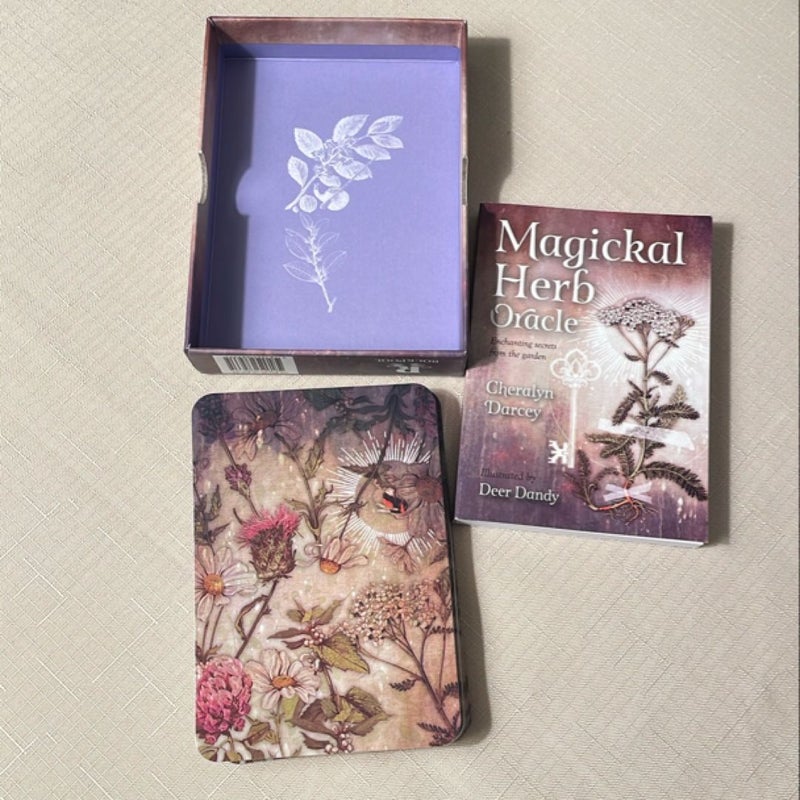 Flowers of the Night and Magickal Herb Oracle Cards Bundle