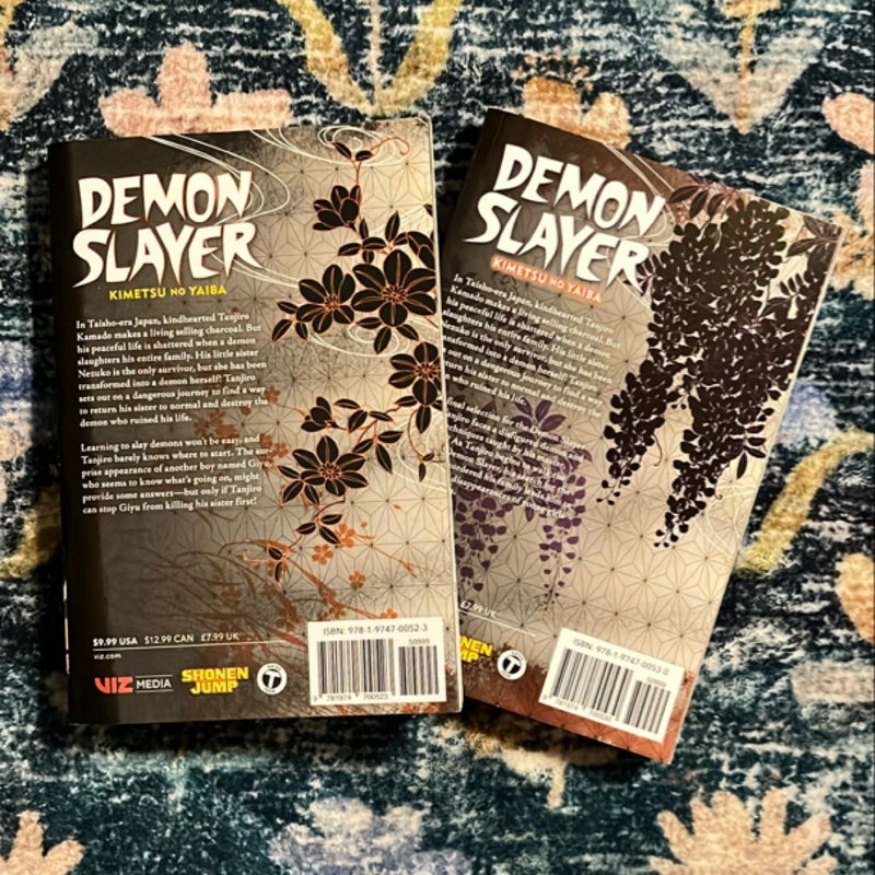 Demon Slayer Vol 1 & 2