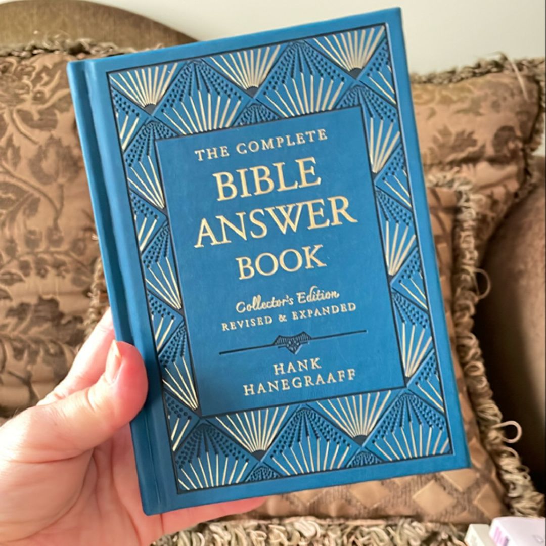 The Bible Answer Book By Hank Hanegraaff - Hardcover, Very Good Condition