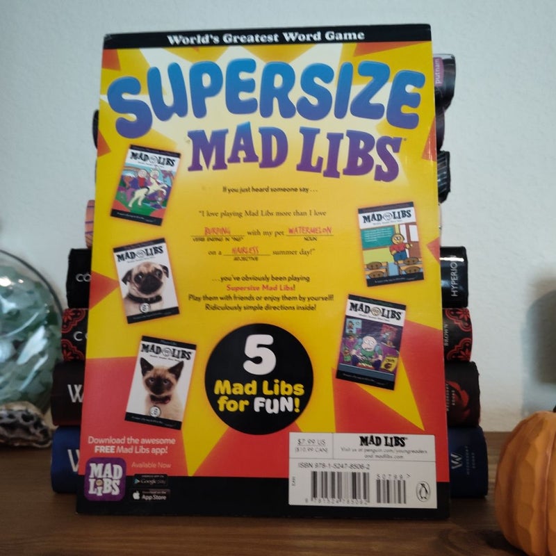 Supersize Mad Libs