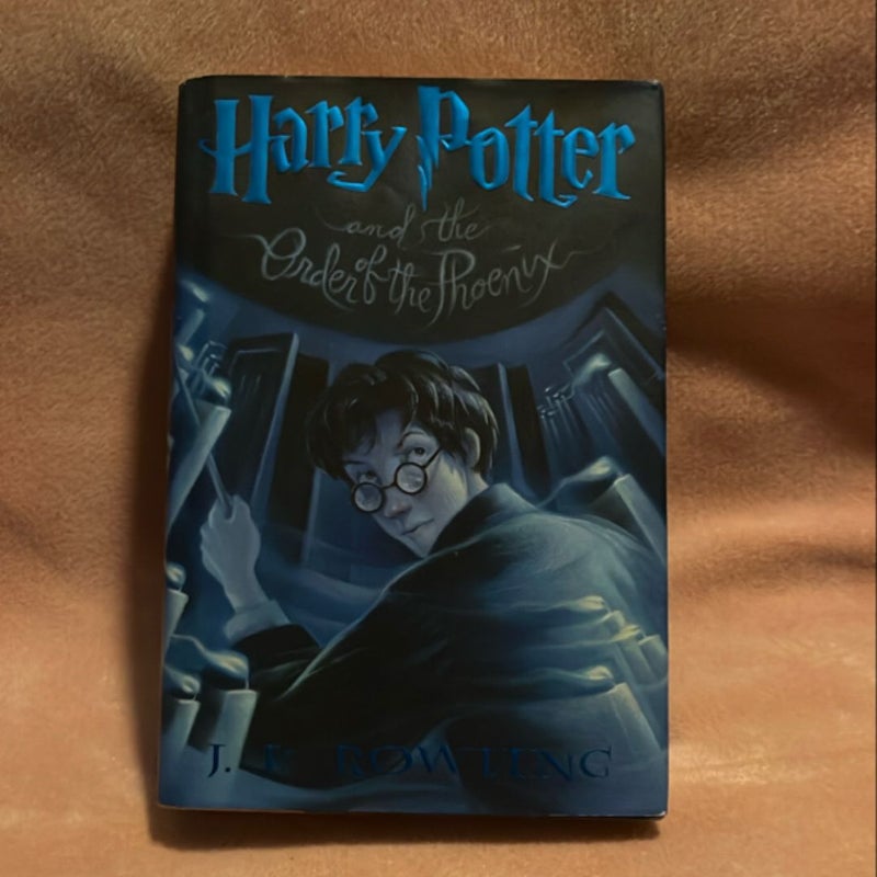 Harry Potter and the Order of the Phoenix — 2003 1st Edition, 1st State, Full Number Line (10–1), with Notable Printing Errors