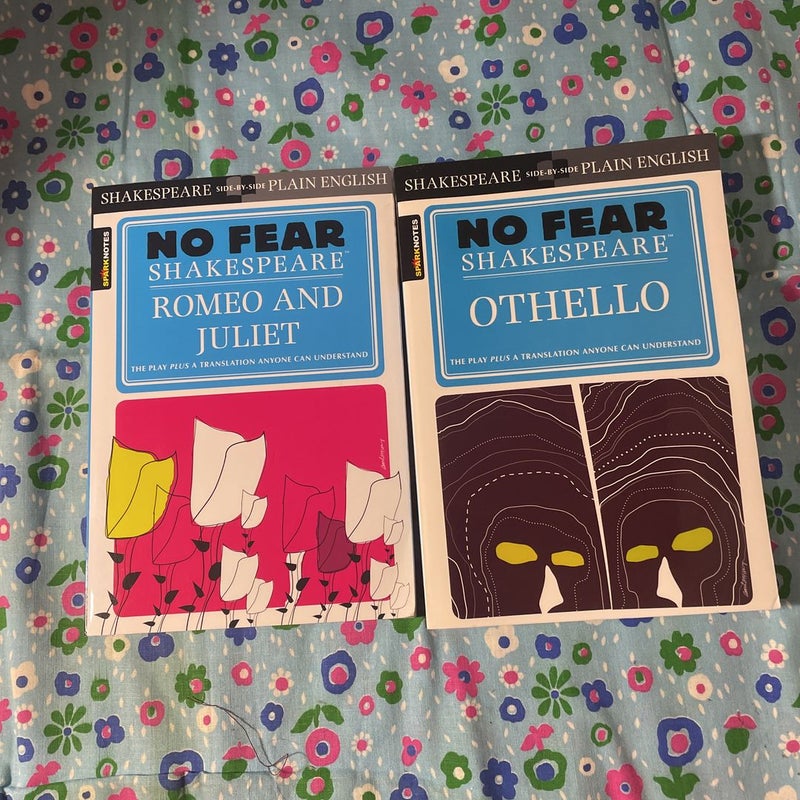 No Fear Shakespeare Bundle (Romeo and Juliet & Othello)