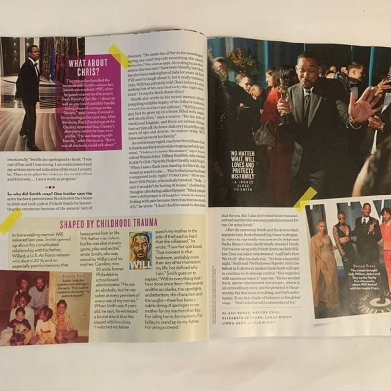 People Will Smith “Shock at the Oscars” Issue April 11, 2022 Magazine