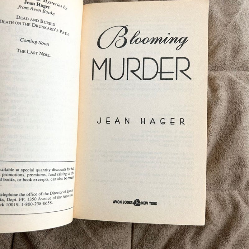 Blooming Murder  1702