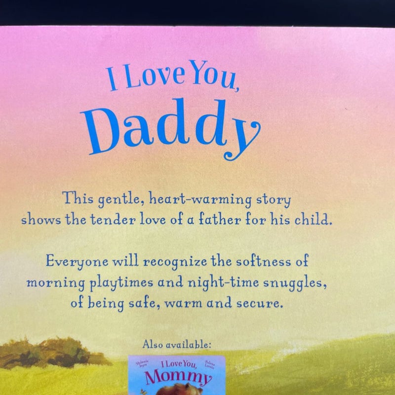 I Love You Daddy Children’s Board Book