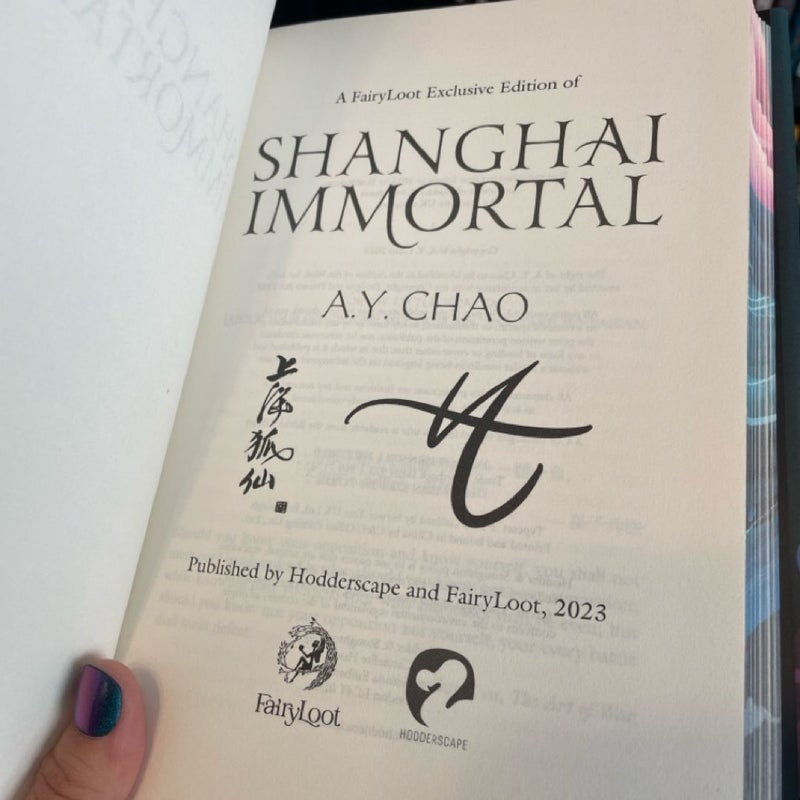 Shanghai Immortal (signed FairyLoot version)