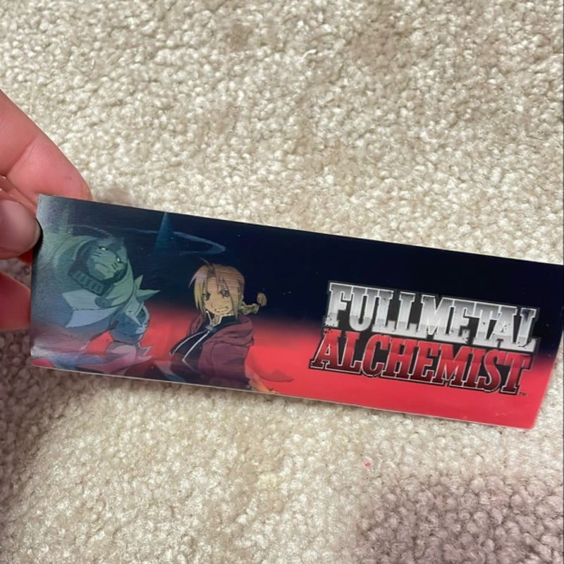 Fullmetal Alchemist Lenticular Bookmark Ruler