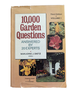 10,000 Garden Questions Volume 1