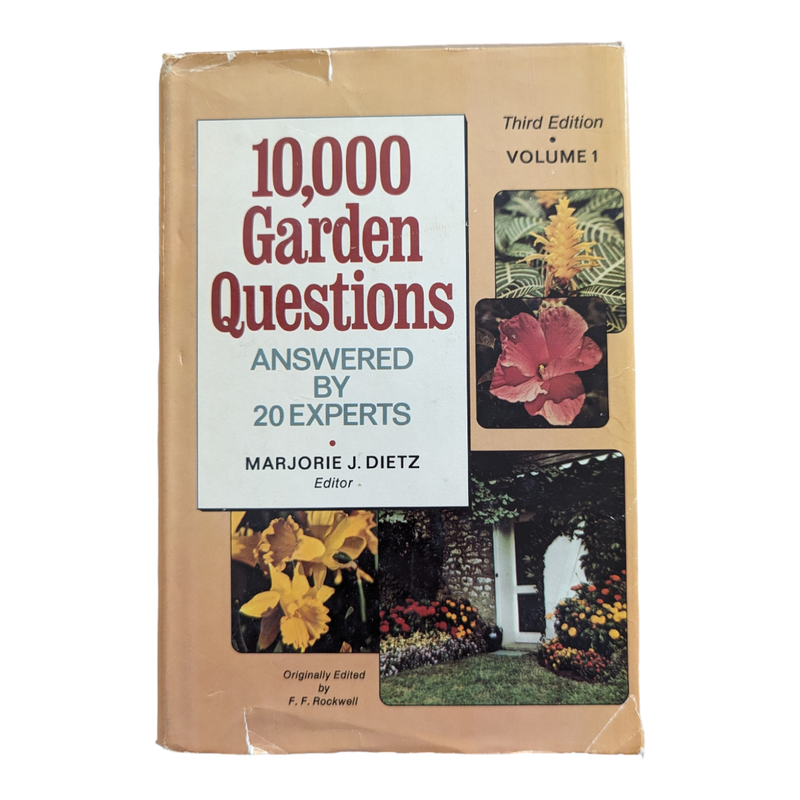 10,000 Garden Questions Volume 1